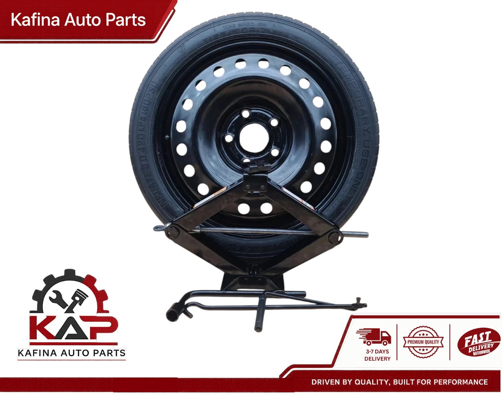 Spare Tire W/Jack Kit  17