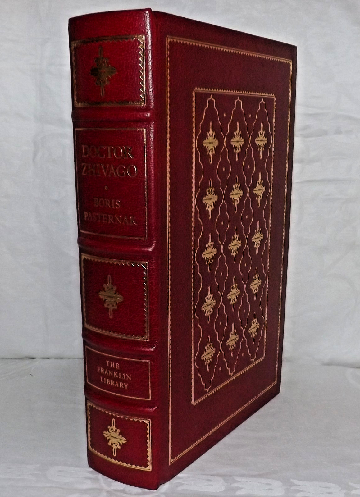 1978 Doctor Zhivago by Boris Pasternak Franklin Library Leather Bound - As New