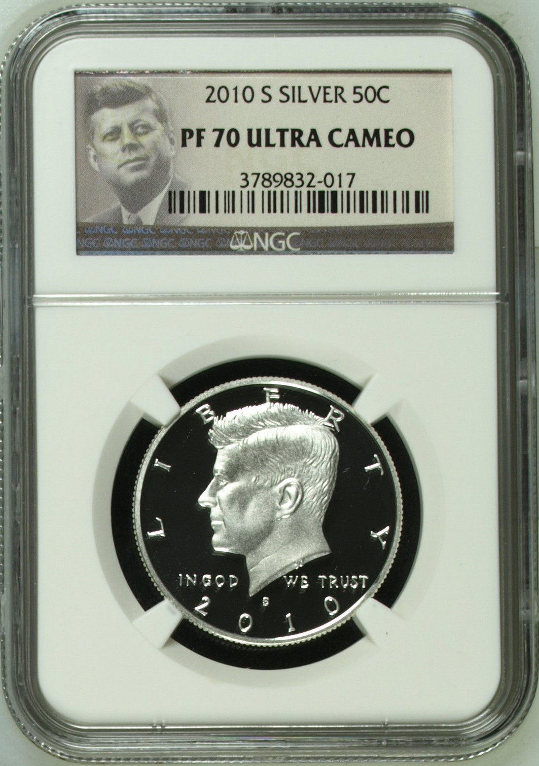 :2010-S S50C SILVER KENNEDY HALF DOLLAR PROOF NGC PF70UC RARITY R2 TOP POP :2010-S S50C SILVER KENNEDY HALF DOLLAR PROOF NGC PF70UC RARITY R2 TOP POP