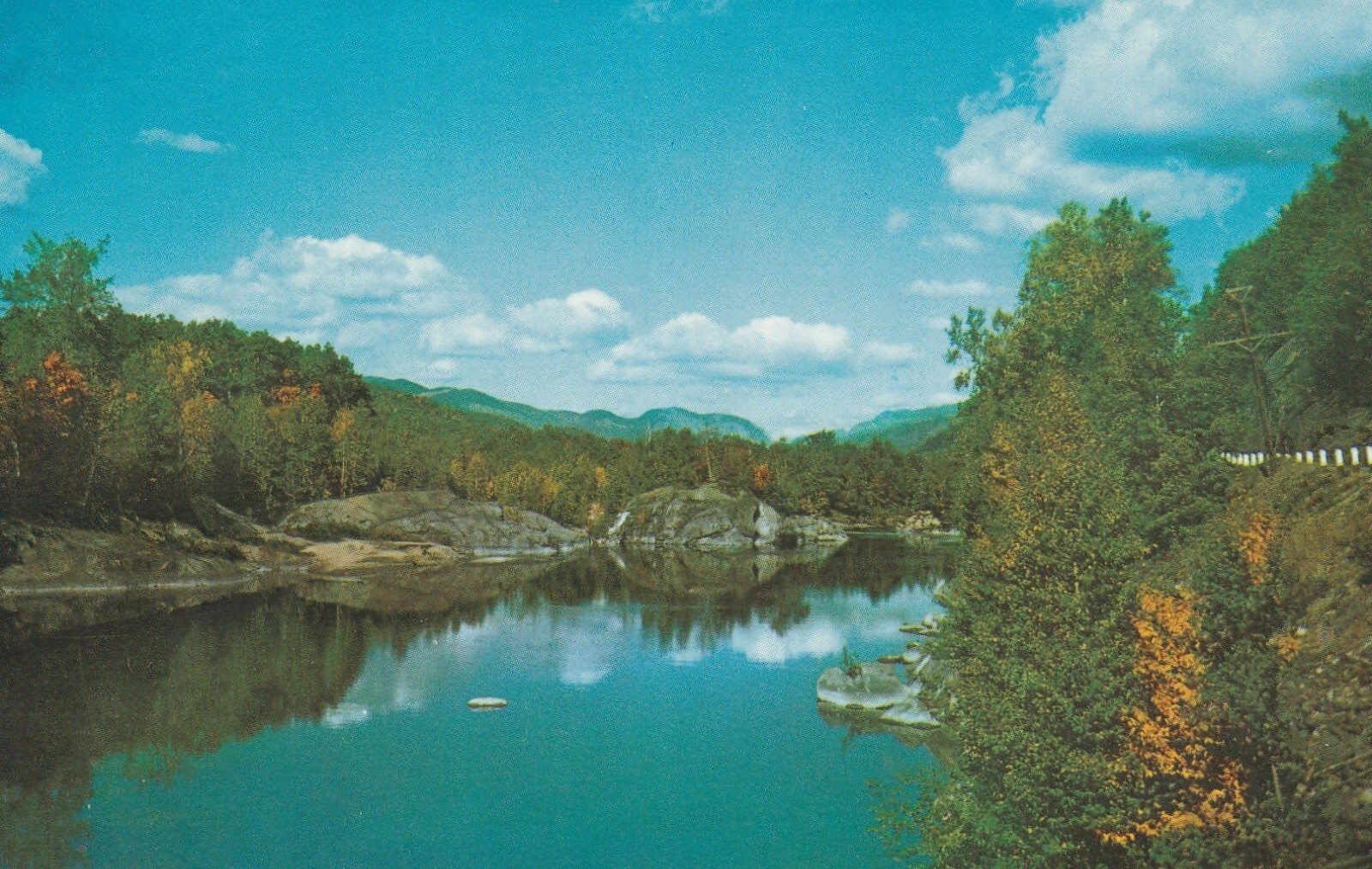 C1970s, Franconia Notch, Pemigewasset River, North Woodstock, N.H. 1265