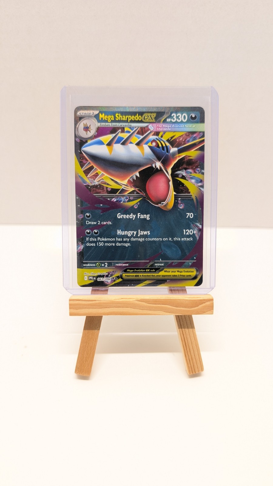 Pokémon TCG, Mega Sharpedo Ex 061/094 - Phantasmal Flames