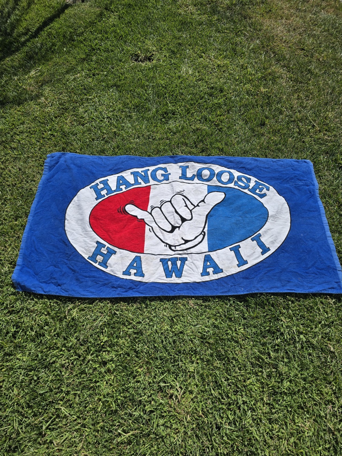 Hang Loose Hawaii Beach Towel 50 X 30