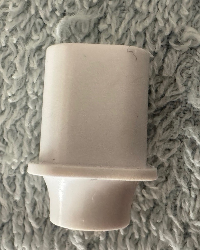 1 - 1960’s Reproduction DakaWare Tele Custom Top Hat Switch Tip Bakelite White