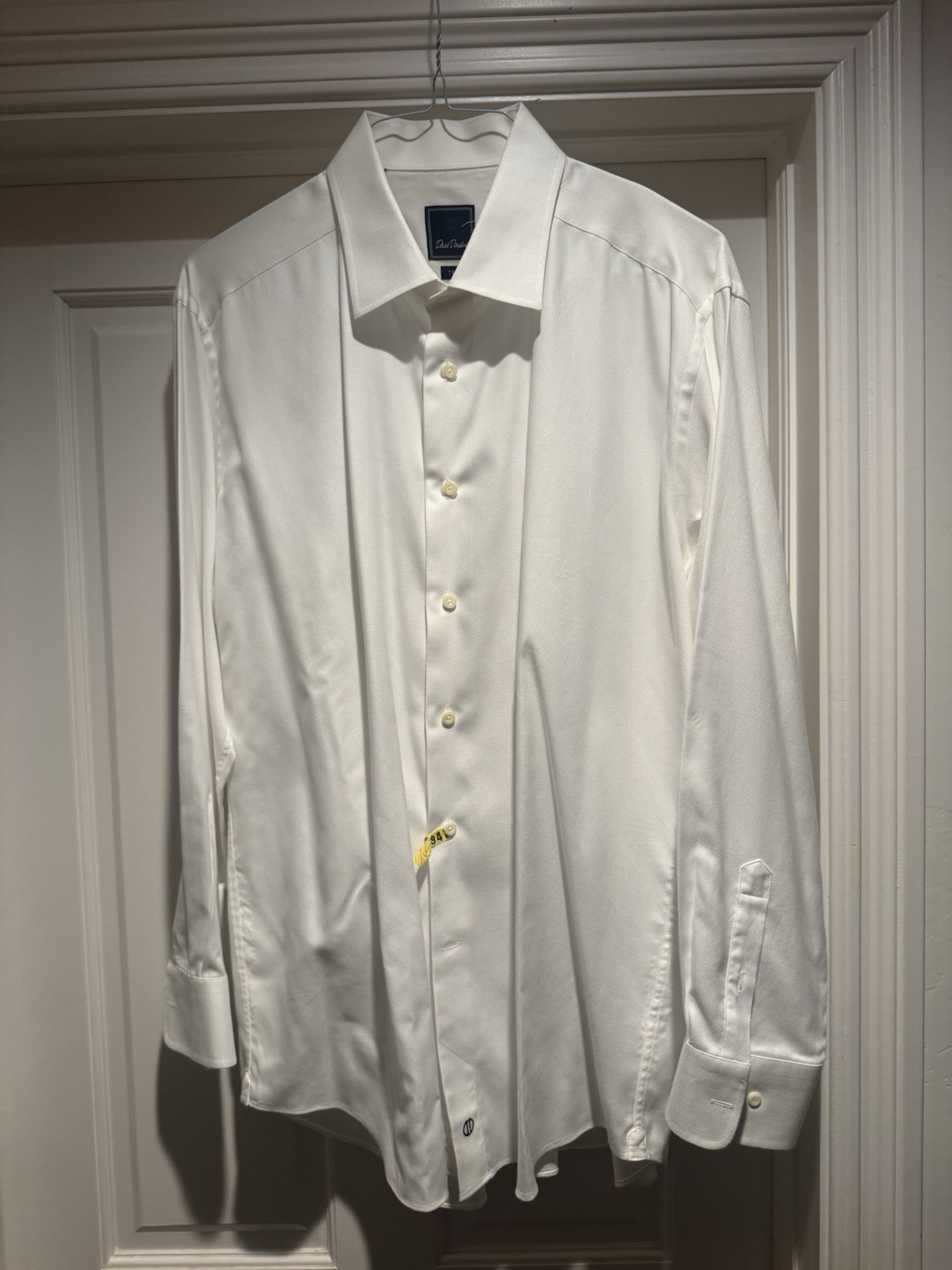 ROYAL OXFORD DRESS SHIRT Trim Fit size labeled 18 and 34/35