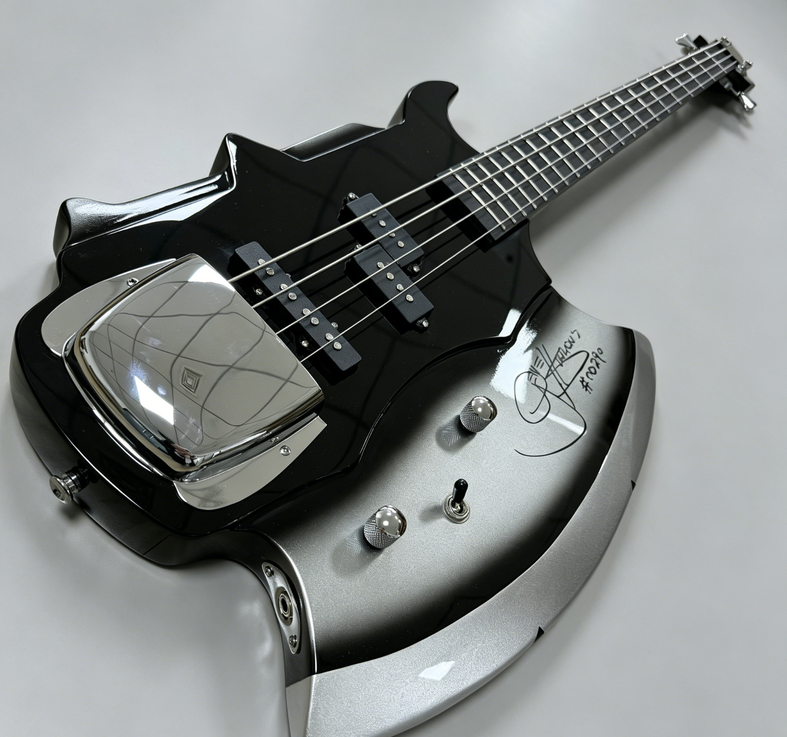 Us Warehouse Axe Bass Gene Simmons Electric Guitar Bass Rosewood Fretboard Black Us Warehouse Axe Bass Gene Simmons Electric Guitar Bass Rosewood Fretboard Black