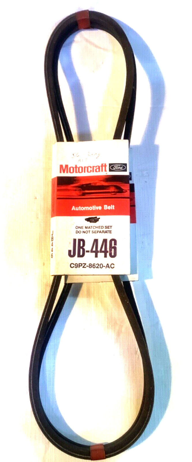 NOS Motorcraft Automotive Belt JB-446 matched set