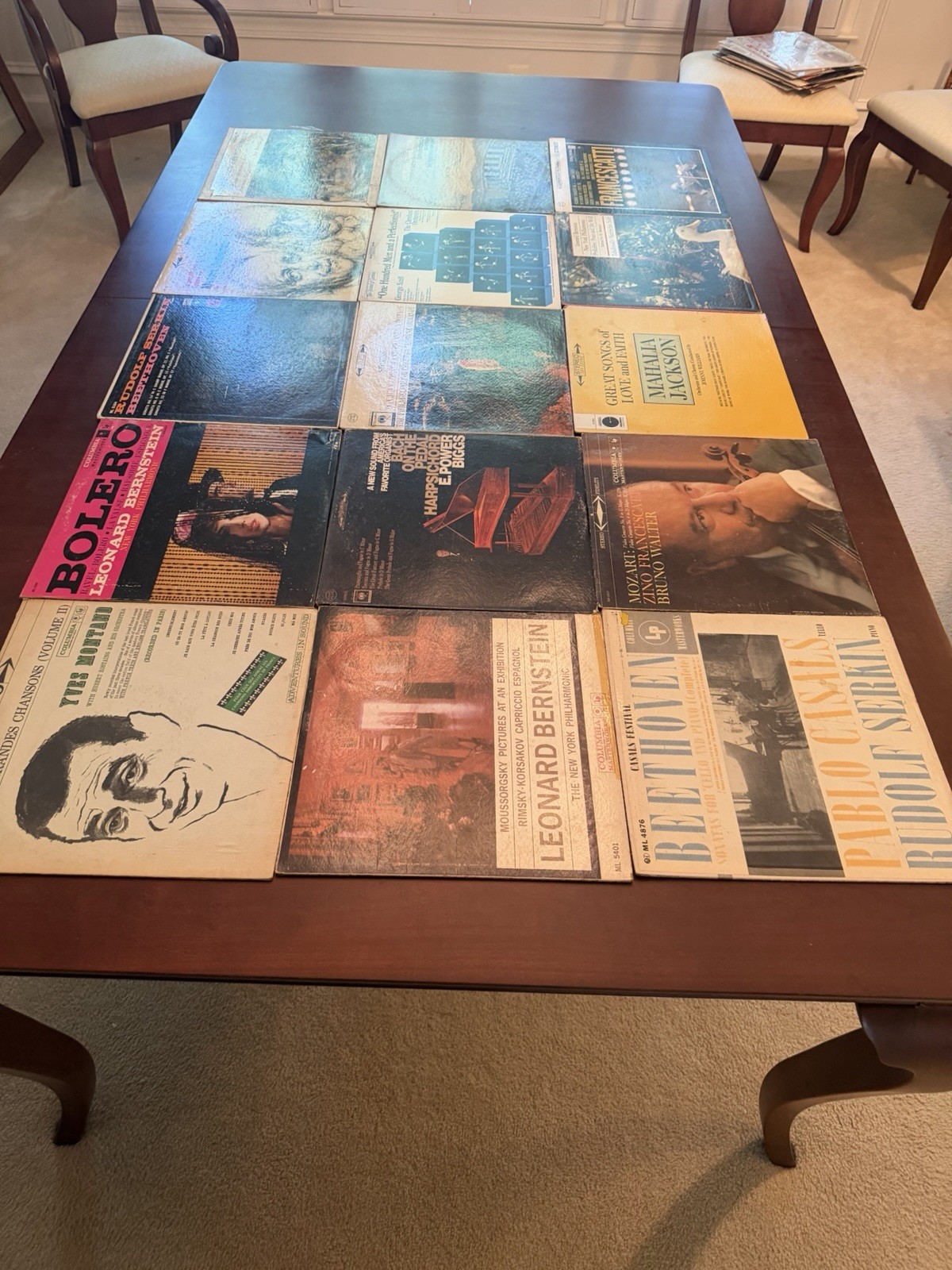 18 Classical LP Vinyl Record Lot Bernstein Serkin Szell Casals Columbia