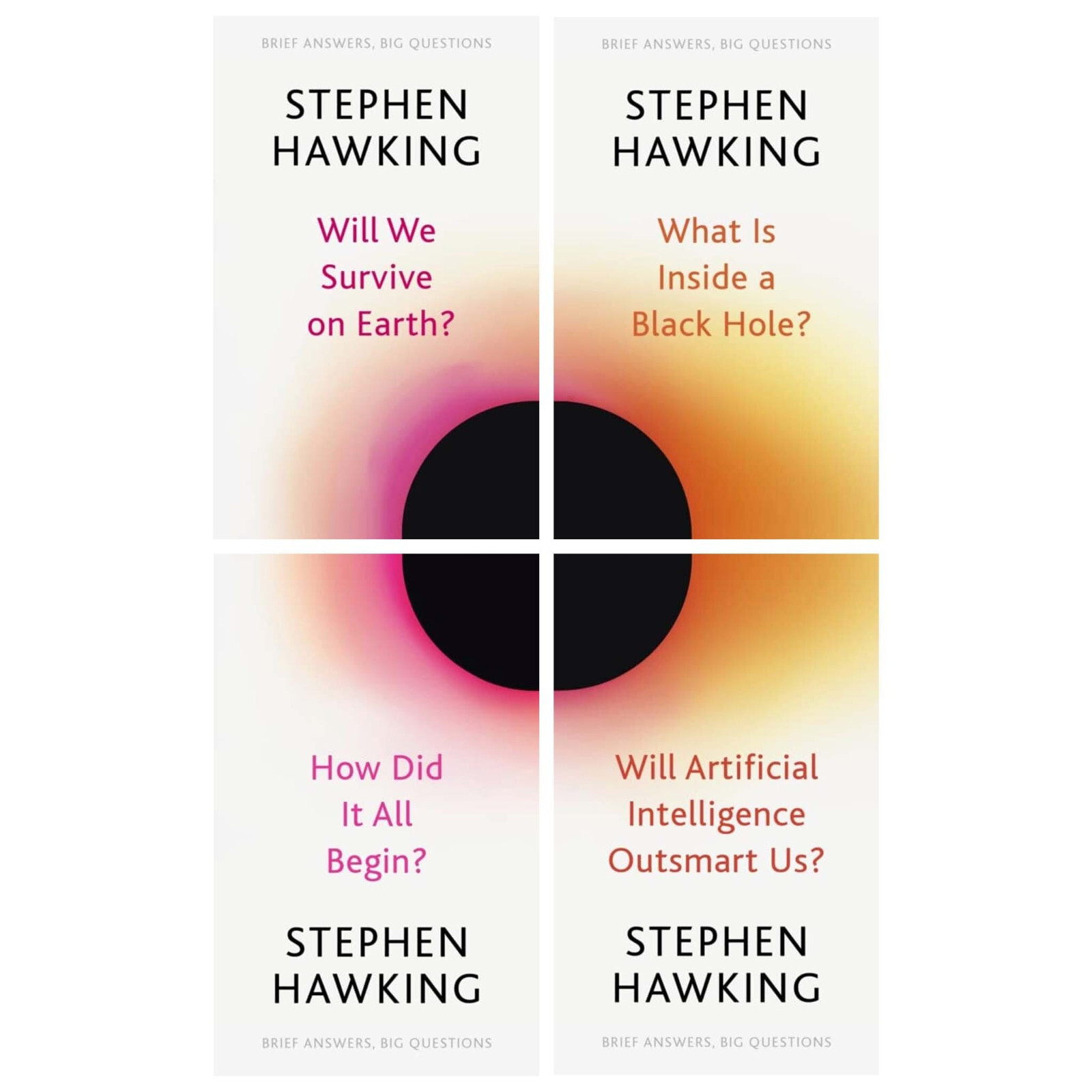Brief Answers, Big Questions Series By Stephen Hawking 4 Books Set - Paperback