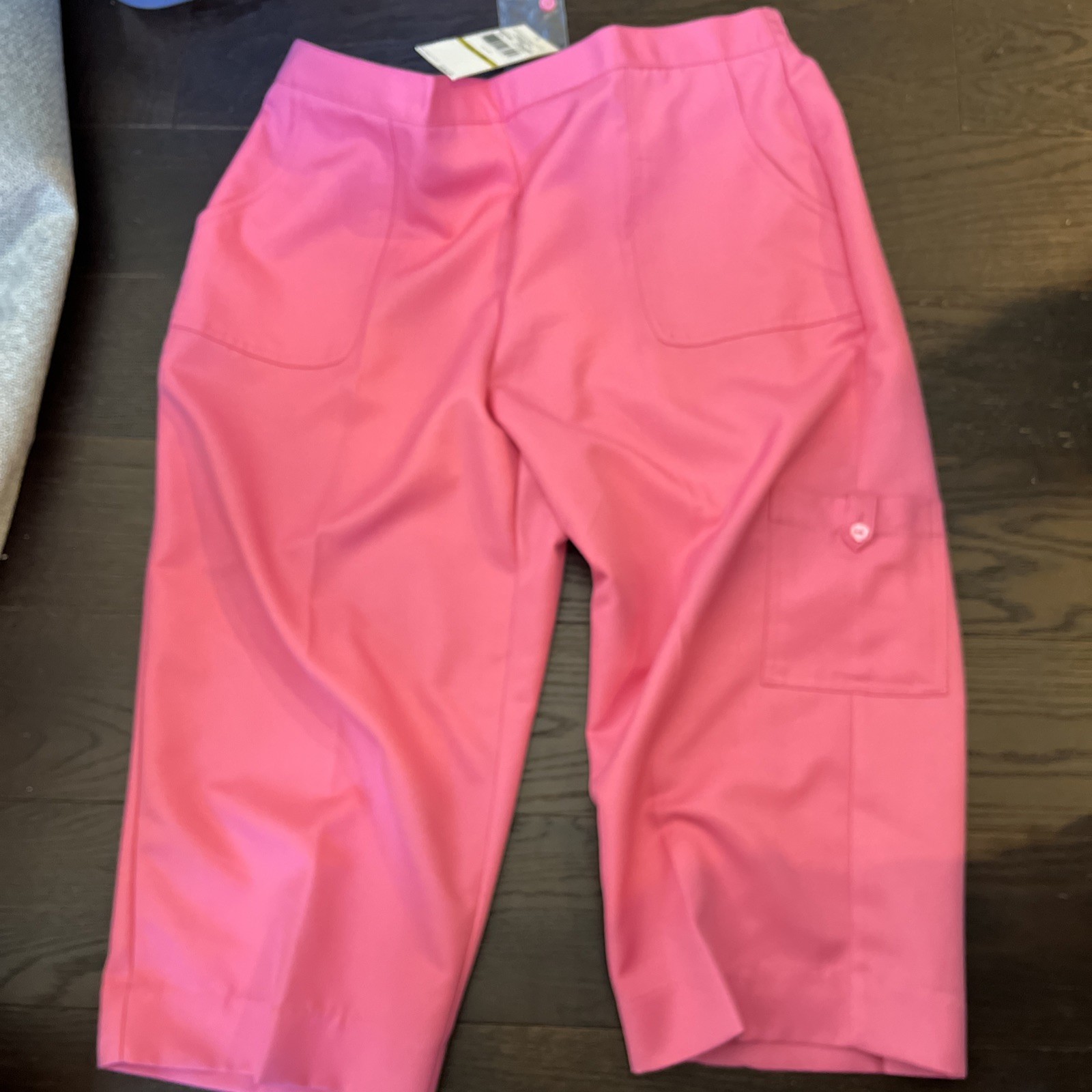 NWT Alfred Dunner P14 Pink Capris Pants