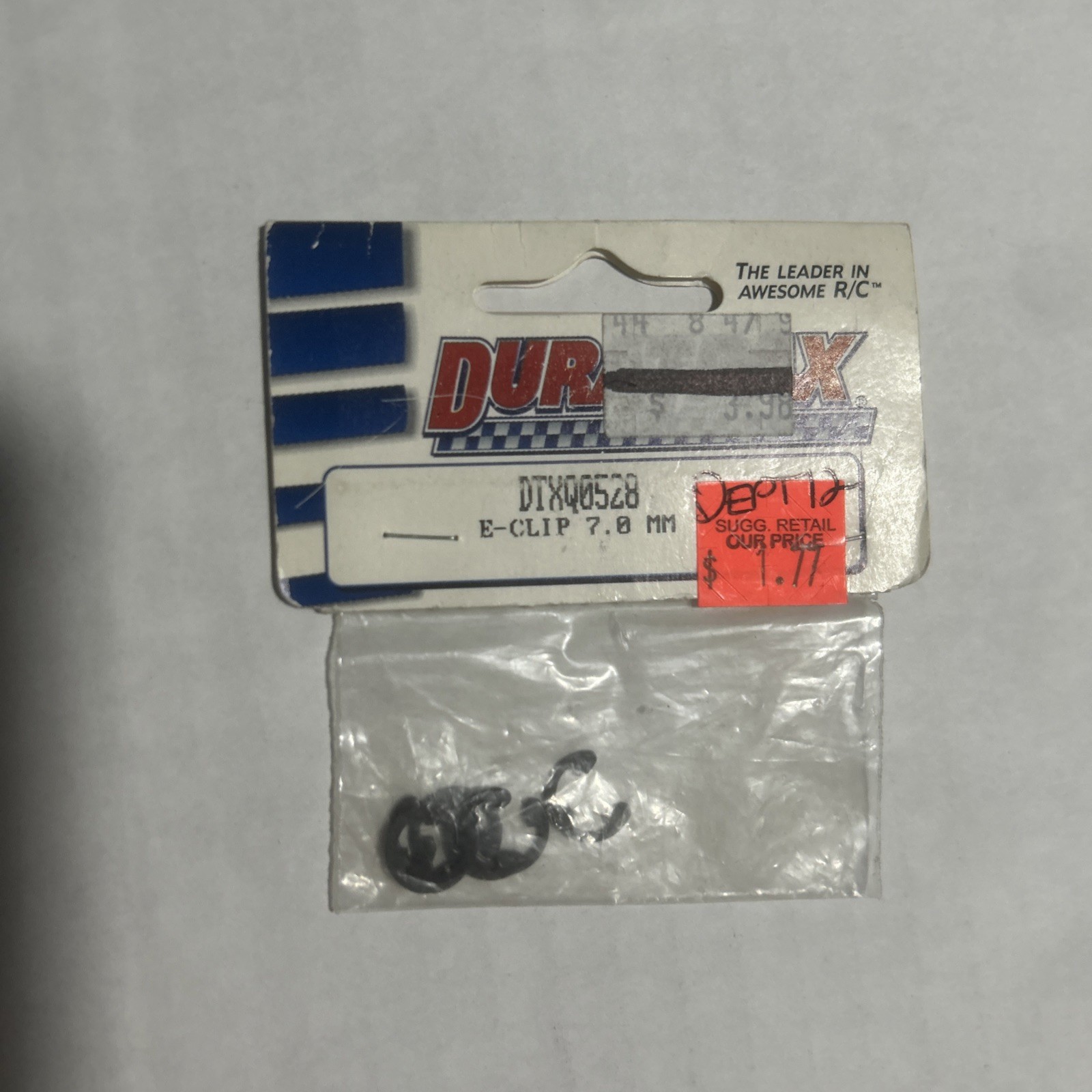 Duratrax #DTXQ0528 E-Clip 7.0mm NIP