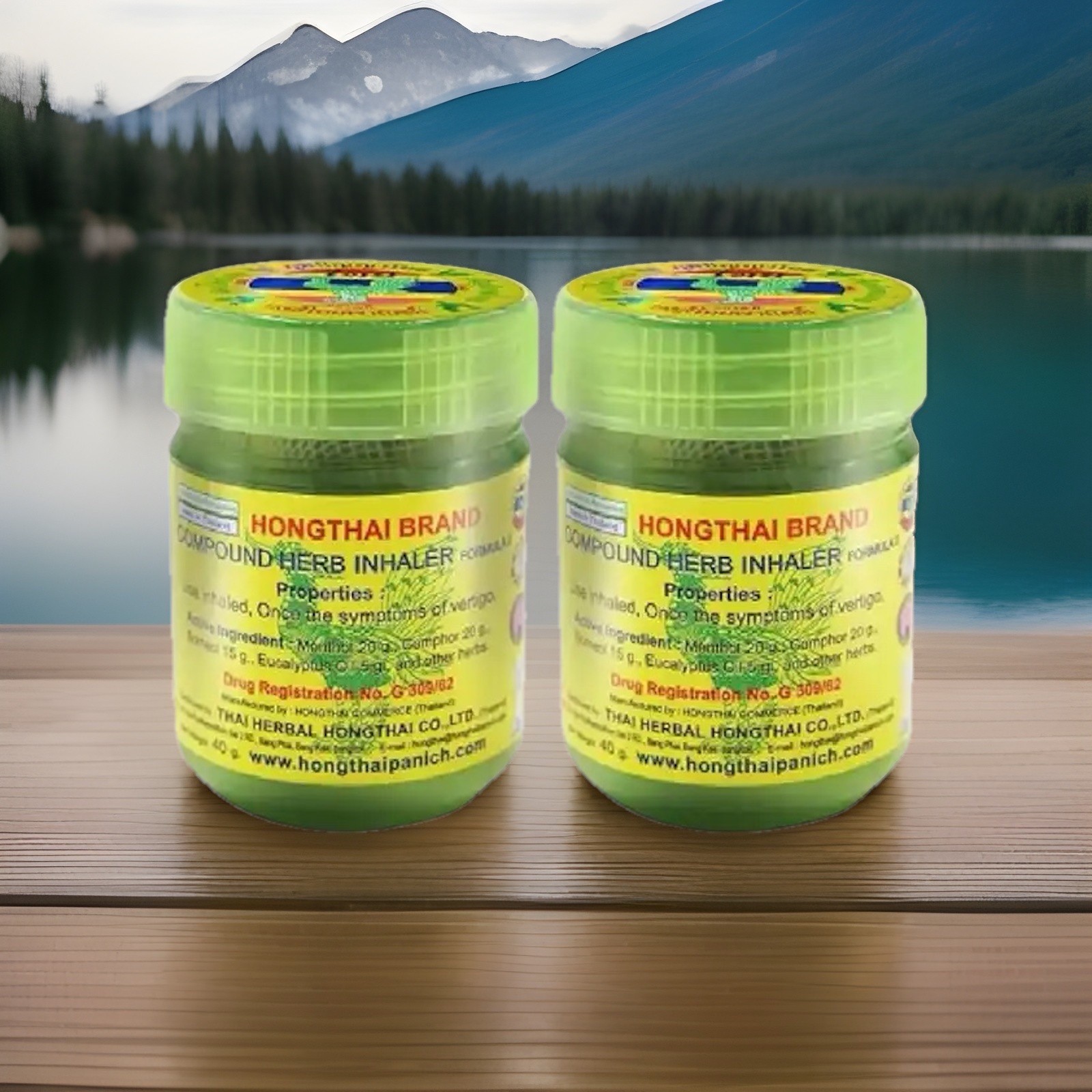 Thai Herbal Inhaler Formula 2 - Pack Of 2 [Buy 2 Get 2 Free]