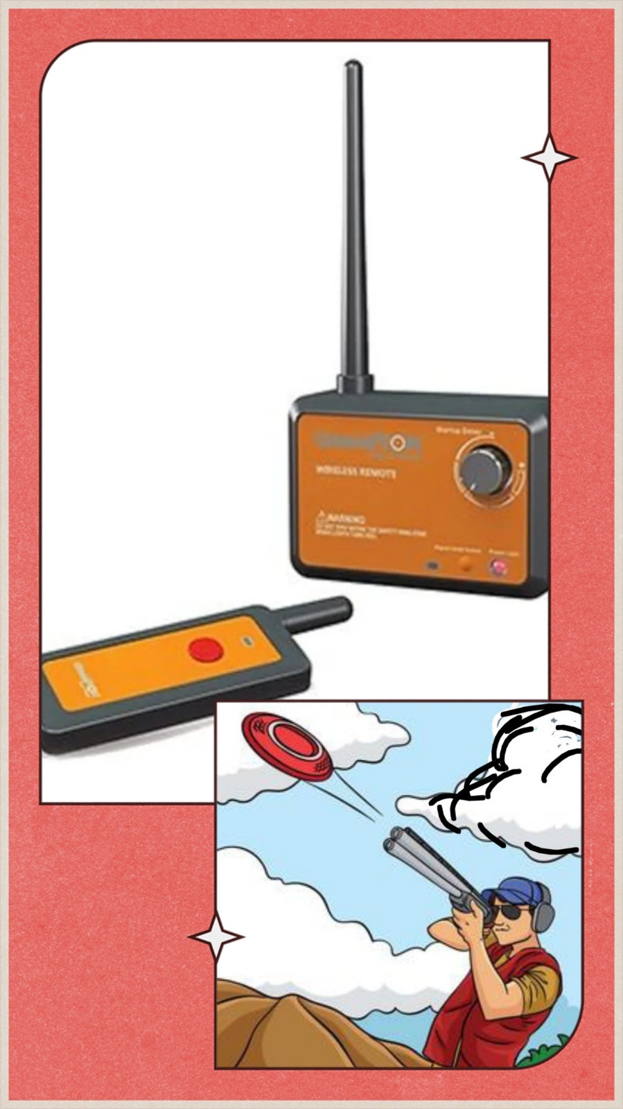 Champion Range + Target 40923 Wheelybird Workhorse Remote Wireless NEW 