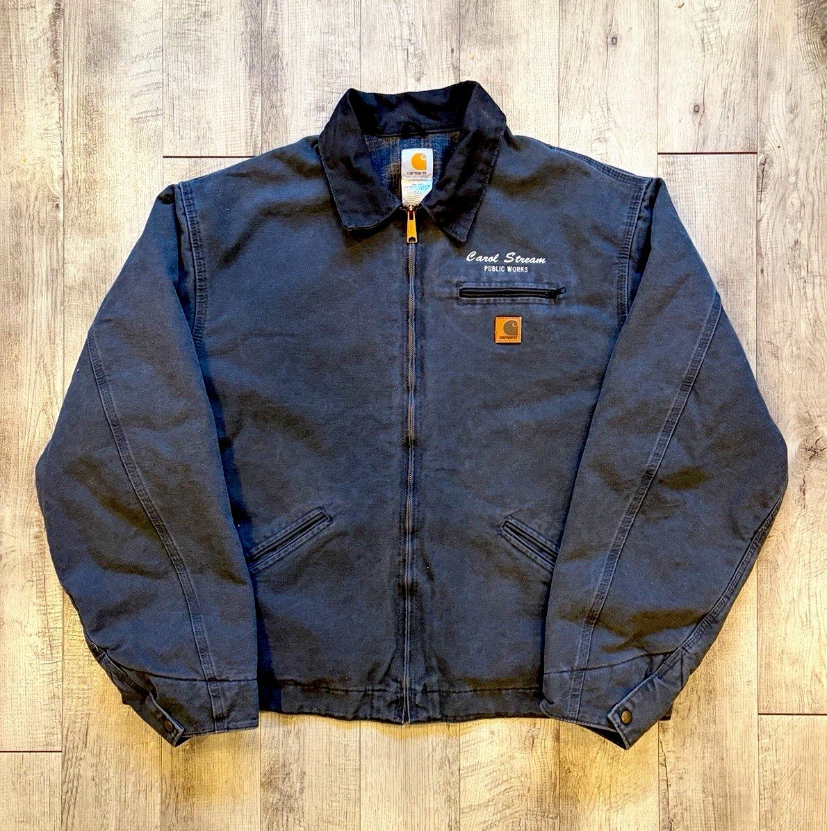 VTG Carhartt J97 PTL Blanket Lined Detroit Jacket Men's Size 3XL Tall