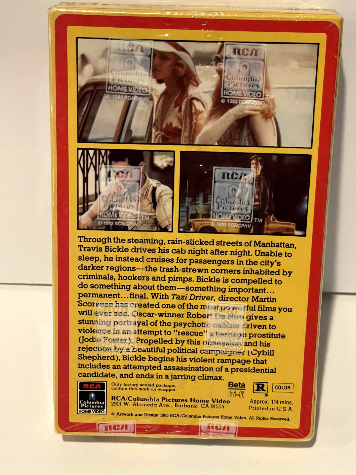 TAXI DRIVER BETAMAX FIRST PRINT TAXI DRIVER BETAMAX FIRST PRINT