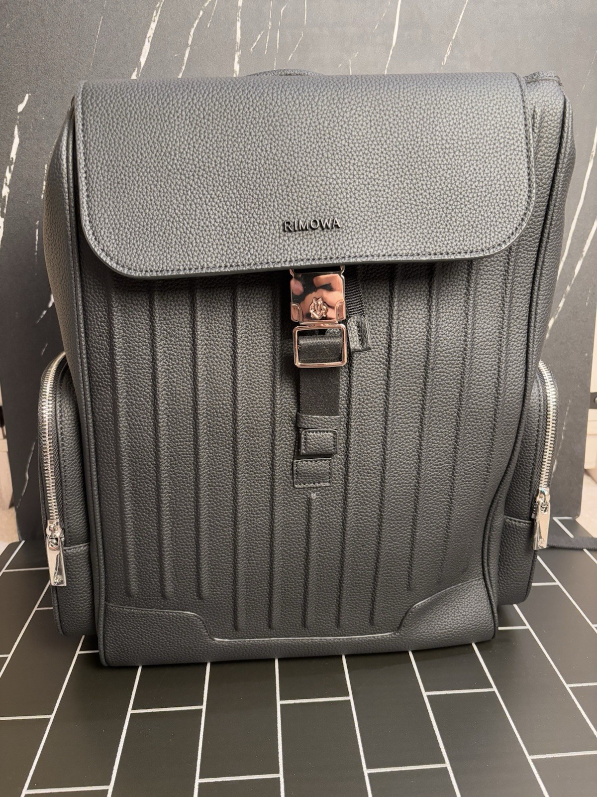 RIMOWA Never Still Flap Backpack Large Black