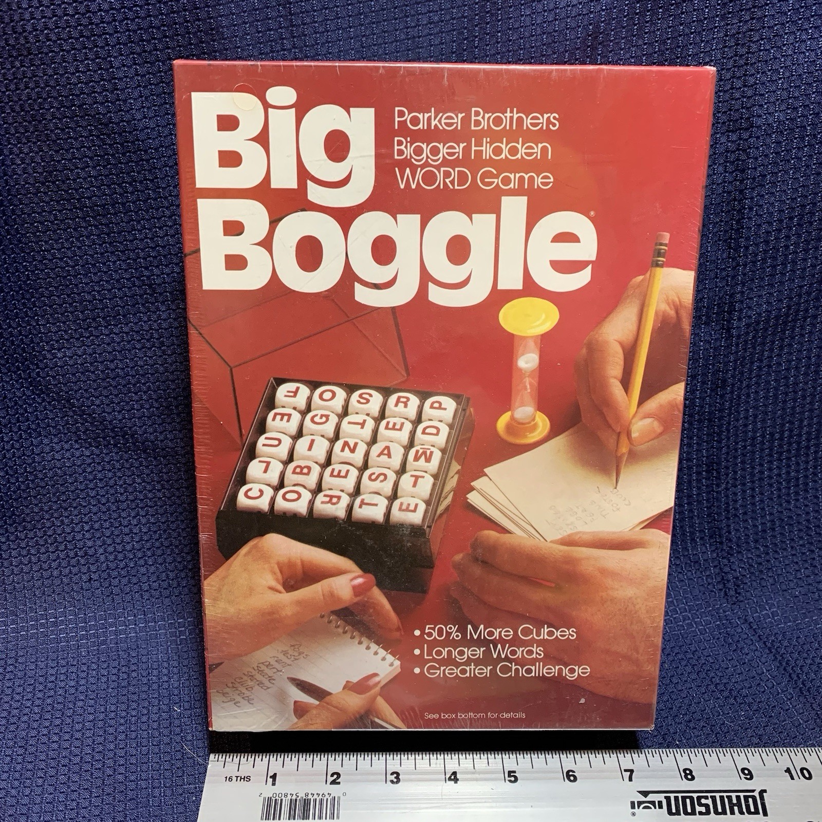 VTG PARKER BROTHERS BIG BOGGLE WORD GAME 1979 NEW SEALED Factory Wrap