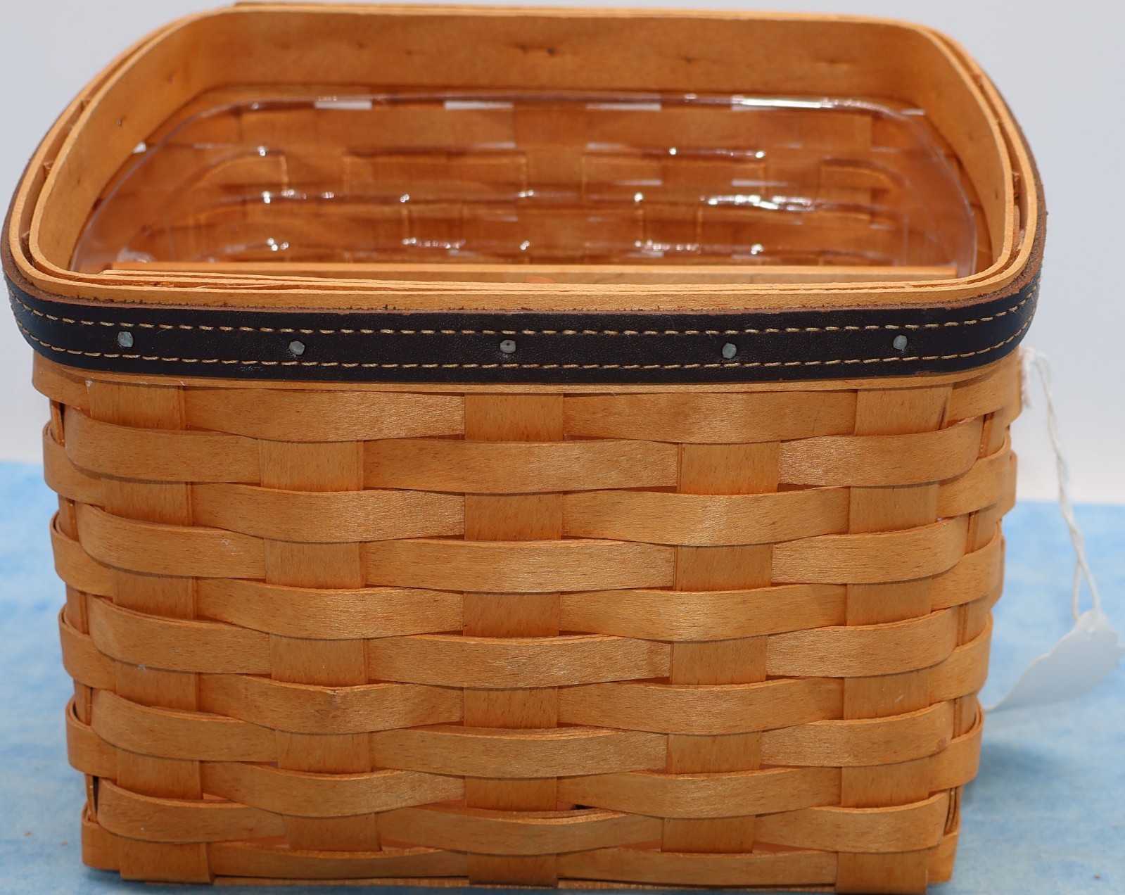 Longaberger 2002 Daddy Caddy Basket Protector Wood Dividers Certificate