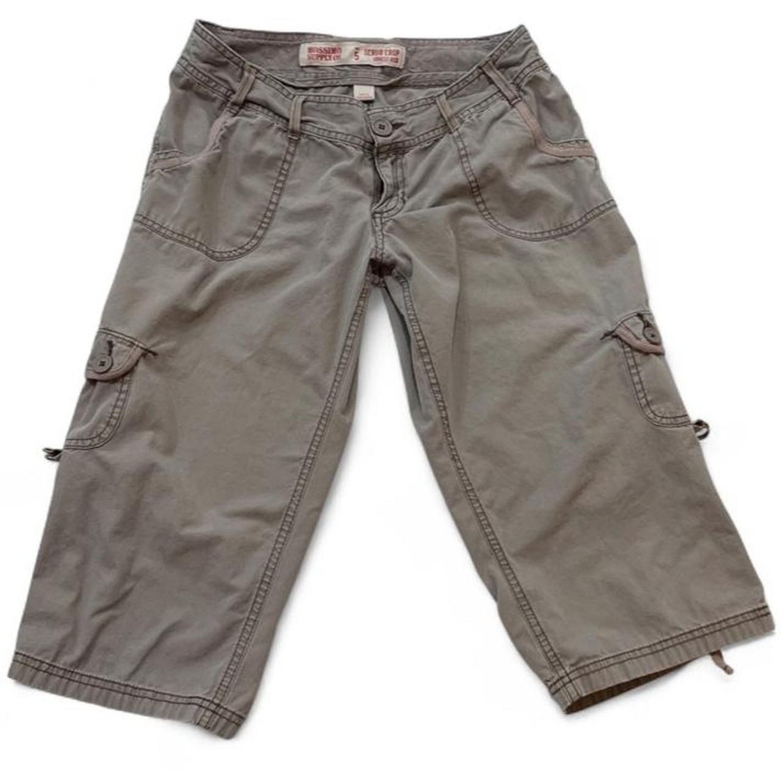 Mossimo Women\'s Grey and Brown Trousers