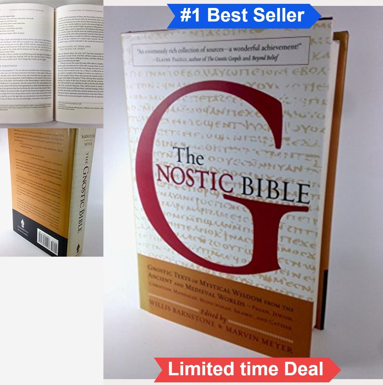 Gnostic Bible Texts Mystical Wisdom Ancient Medieval Worlds Religion
