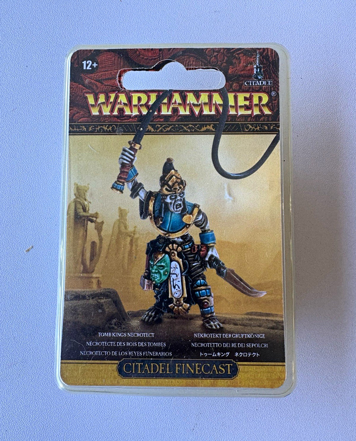Warhammer Tomb Kings Necrotect Finecast OOP Sealed GW Fantasy Old World