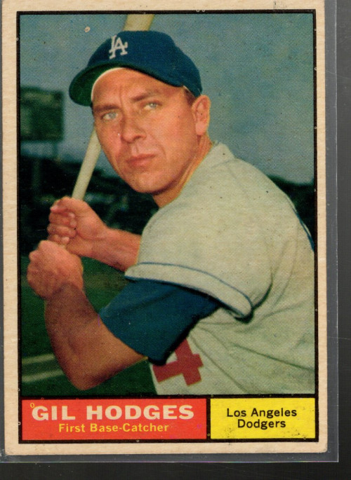 A0219- 1961 Topps #460 Gil Hodges - EX-MT (EXCELLENT MINT)