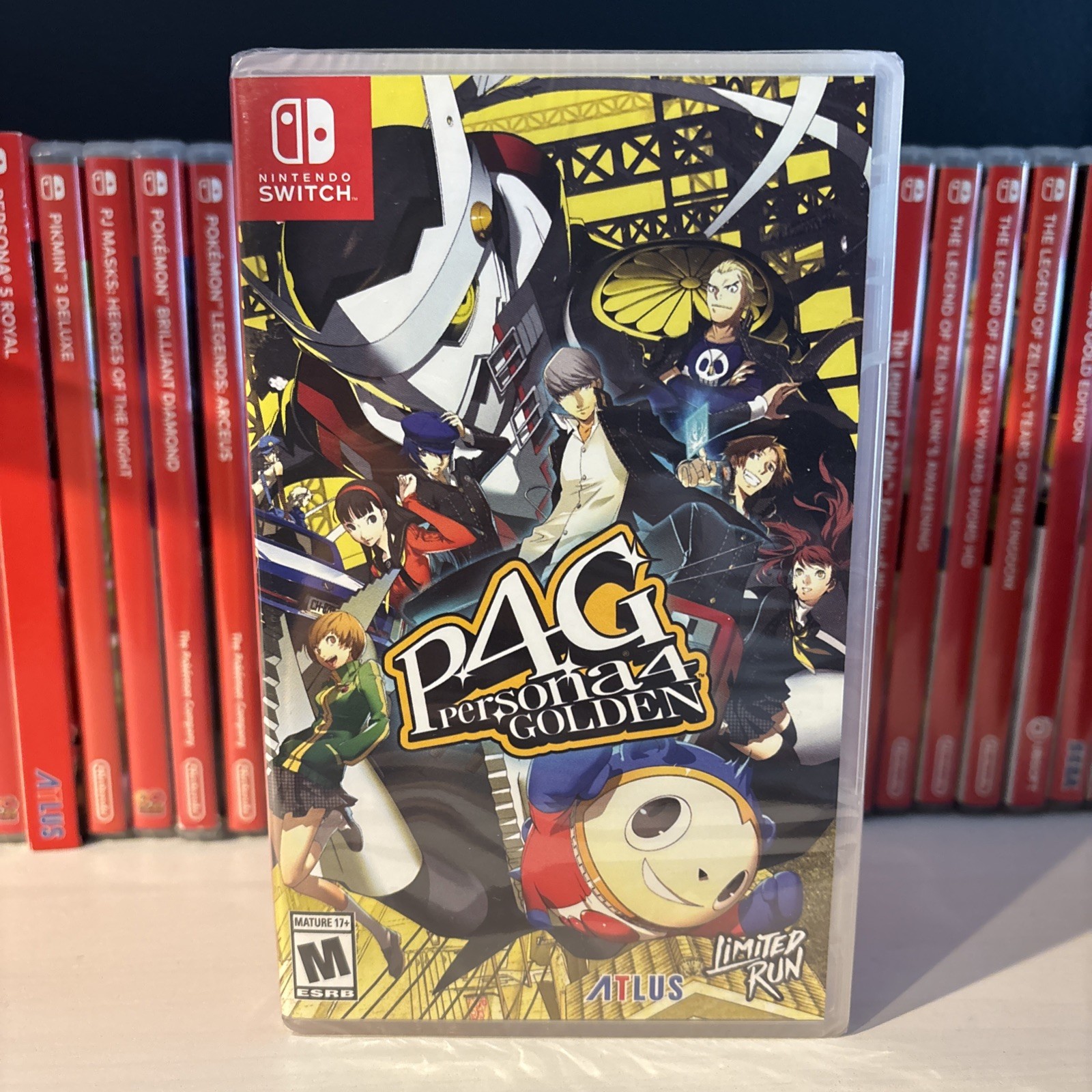 Persona 4 Golden P4G Nintendo Switch Limited Run Games LRG