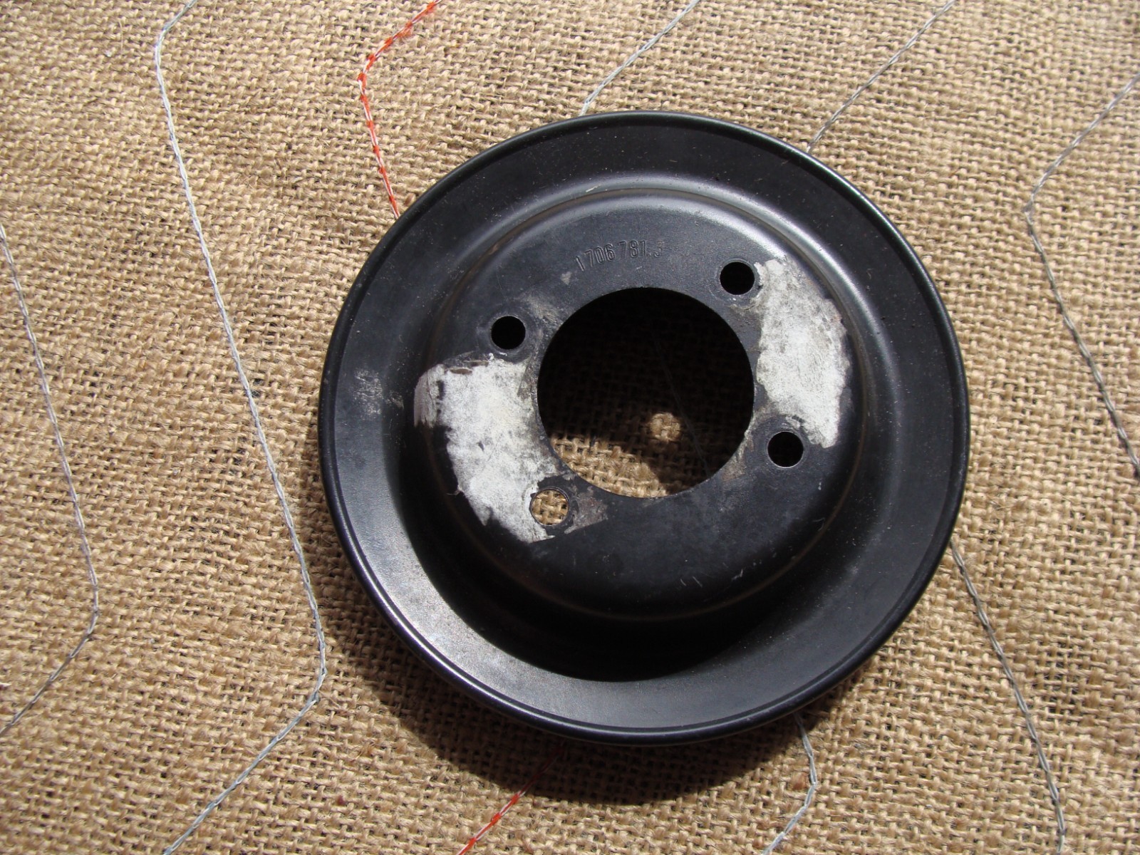 BMW M30b35 130mm water pump pulley UNDERDRIVE VG E34 535i E32 735i E28 535i $$