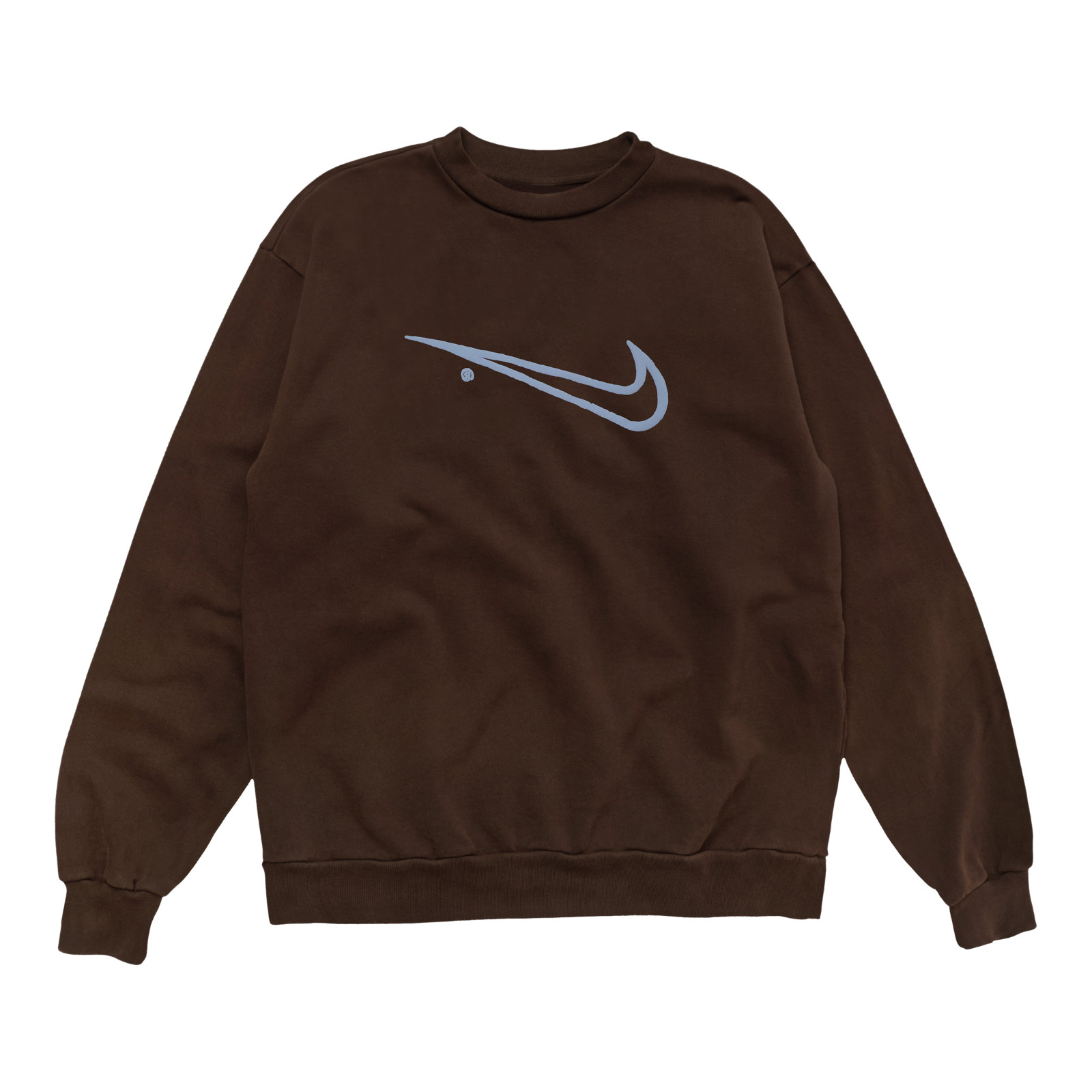 Size L / Large - Travis Scott x CJ x Nike Reverse Swoosh Crewneck Cactus Jack