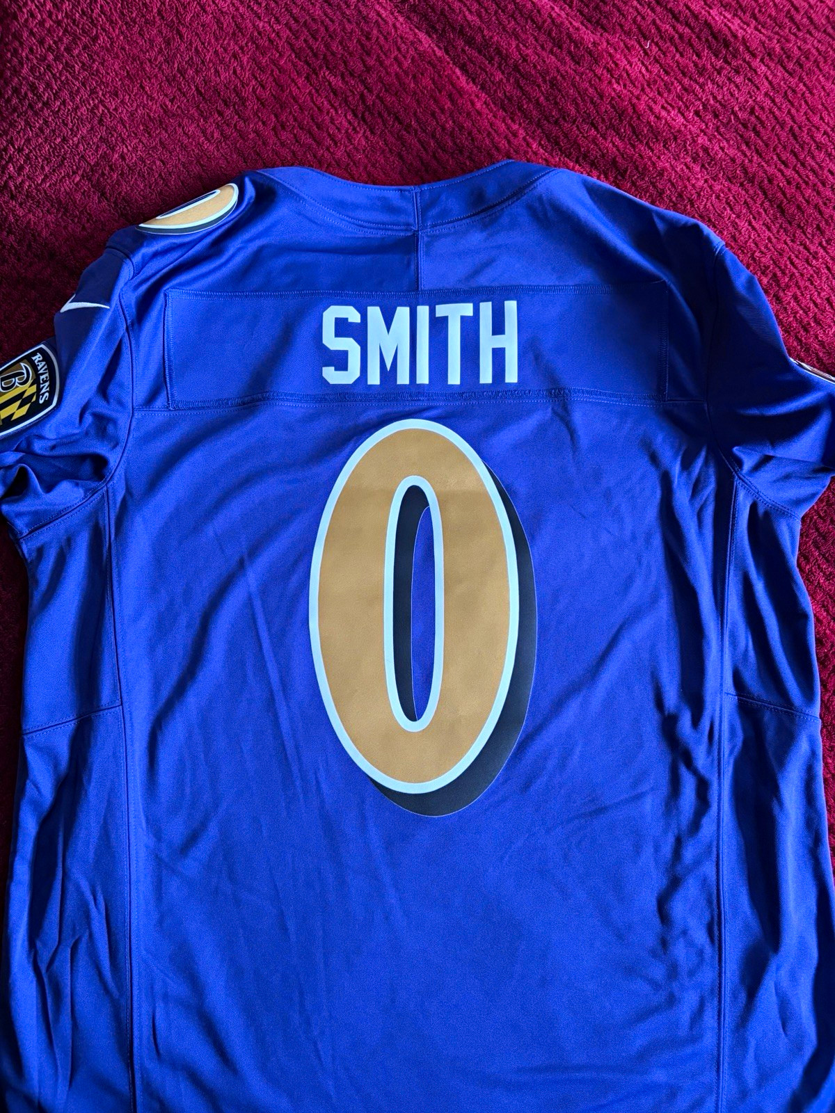 NEW Nike Baltimore Ravens Roquon Smith #0 Jersey Size Men’s L Large Alternate NEW Nike Baltimore Ravens Roquon Smith #0 Jersey Size Men’s L Large Alternate