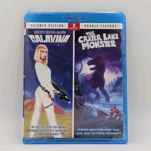 Galaxina / Crater Lake Monster (Bluray) Dorothy Stratten MINT SEALED 