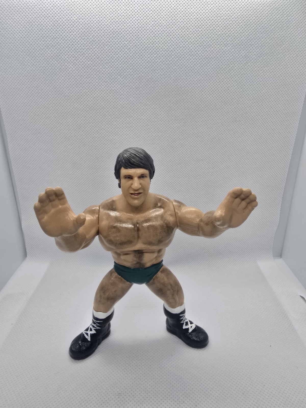 WWE WWF Custom Bruno Sammartino Retro NOT 3D PRINTED WWE WWF Custom Bruno Sammartino Retro NOT 3D PRINTED