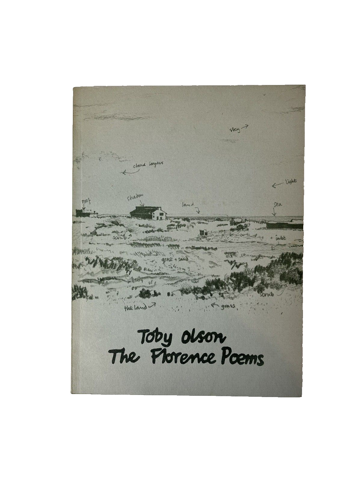 Toby Olson- The Florence Poems - 1978 Limited Edition - INSCRIBED - Poetry