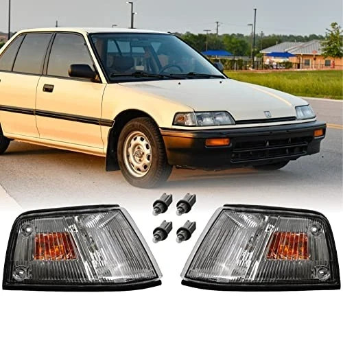 USR DEPO 88-89 Civic 4D Corner Lights - Front Cornering Parking Turn Signal