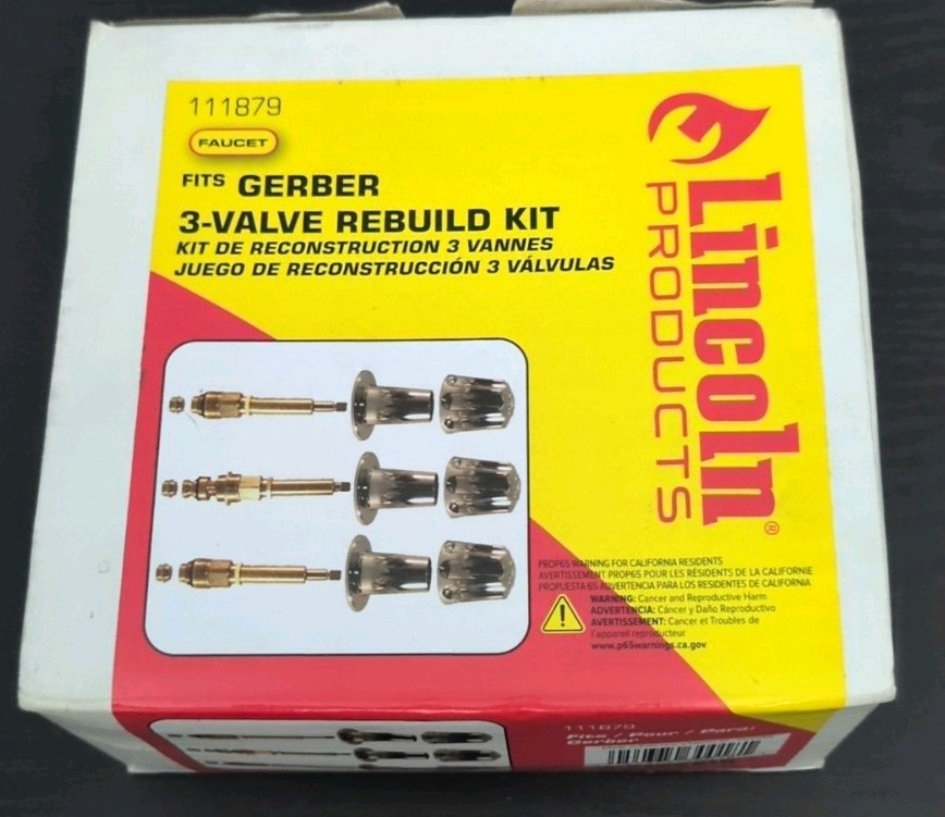 Lincoln Products3 Valve Rebuild Kit