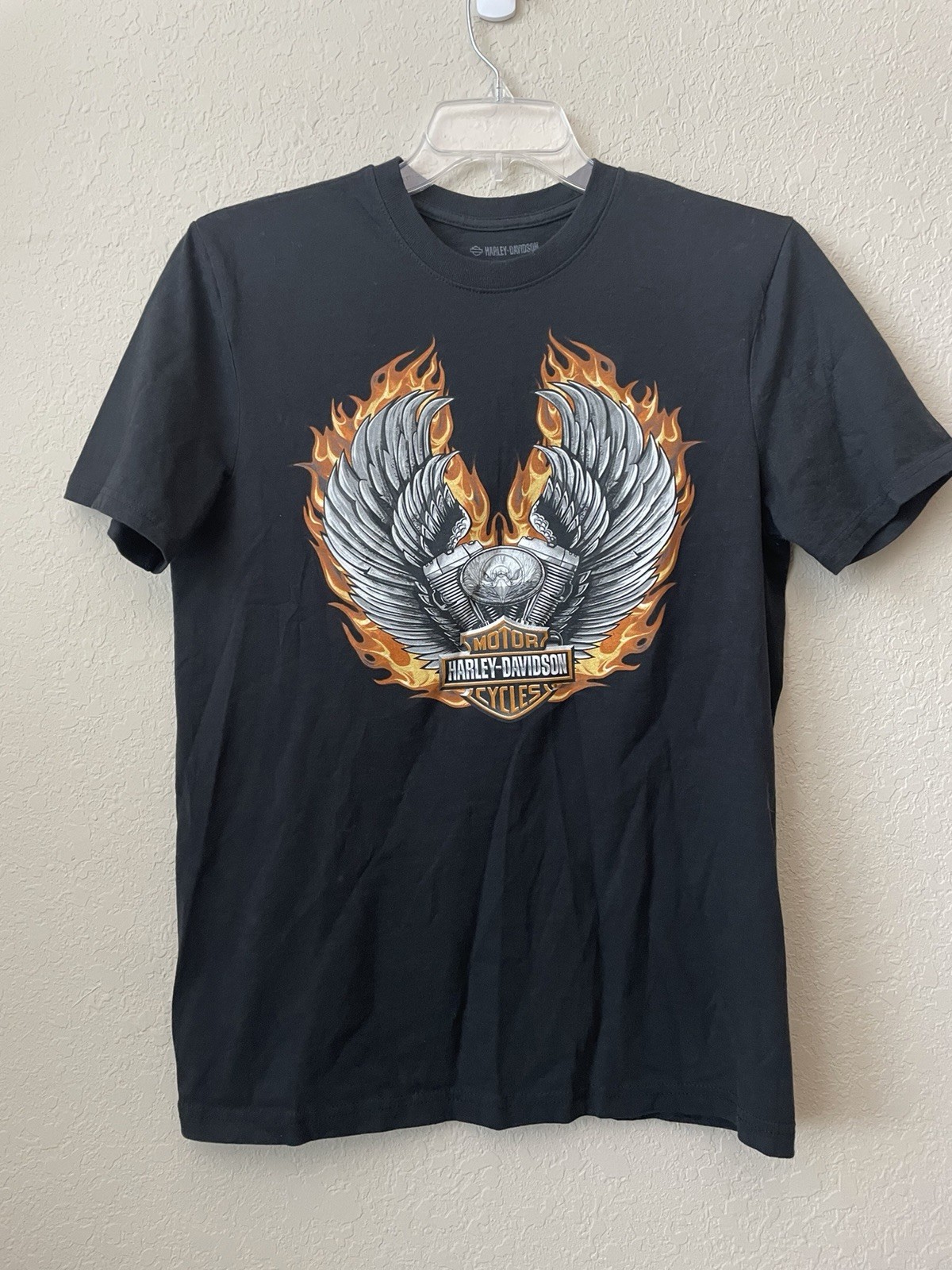 Vintage Barb's Harley-Davidson Shirt Mount Ephraim New Jersey Logo Tee Size M