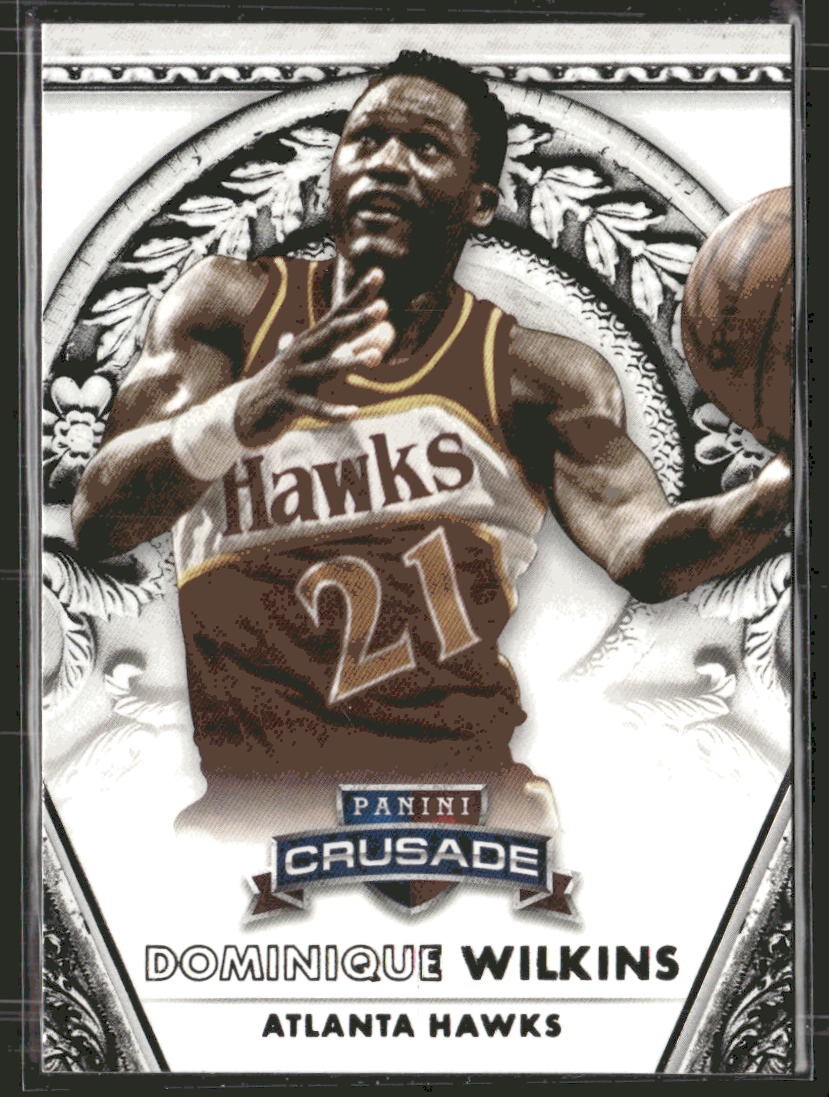 2013-14 Panini Crusade Dominique Wilkins #179 Atlanta Hawks