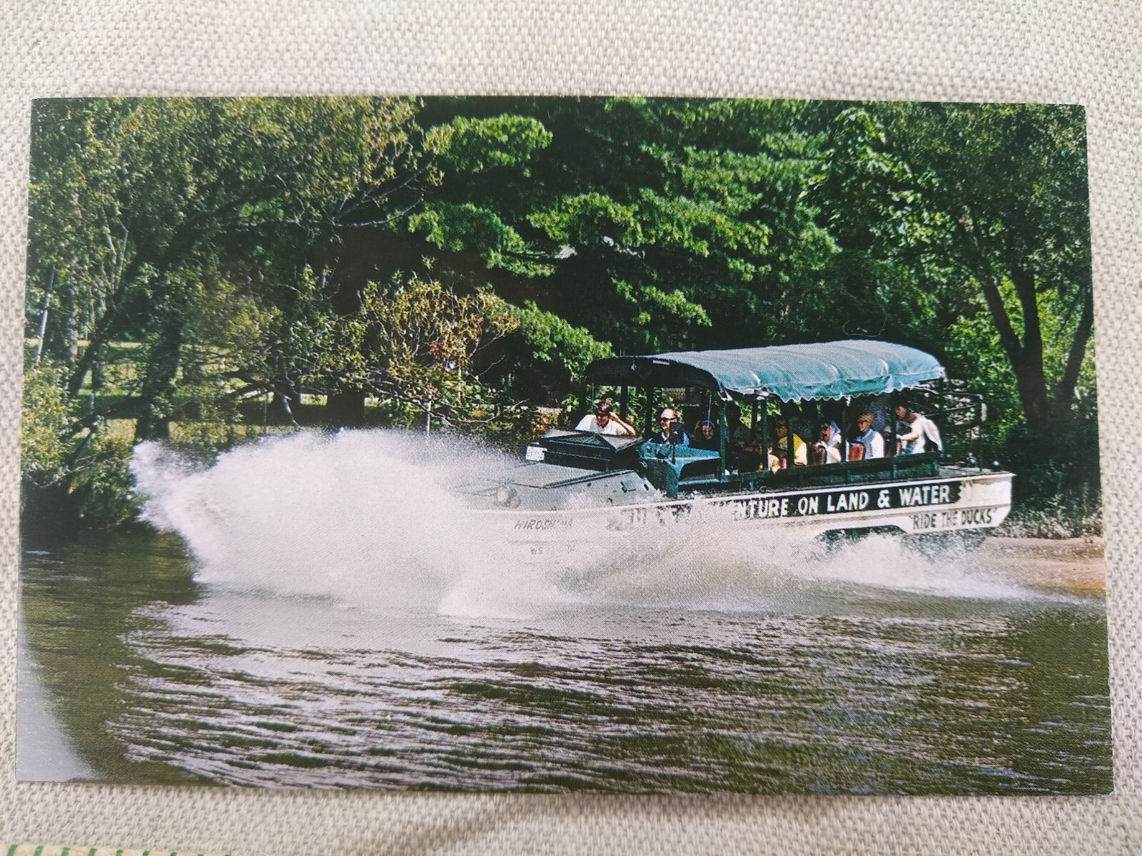 Spectacular Re-Entry, Duck Style - Wisconsin Dells, Wisconsin P-85022