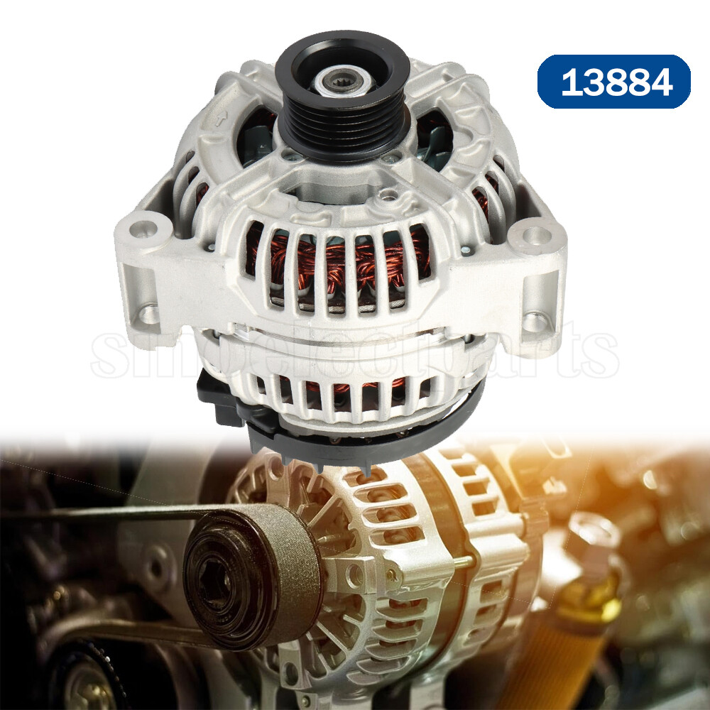 Alternator 120A 13884 For 2001-2005 Mercedes-Benz C240 CLK320 ML320 SLK320 2.6L