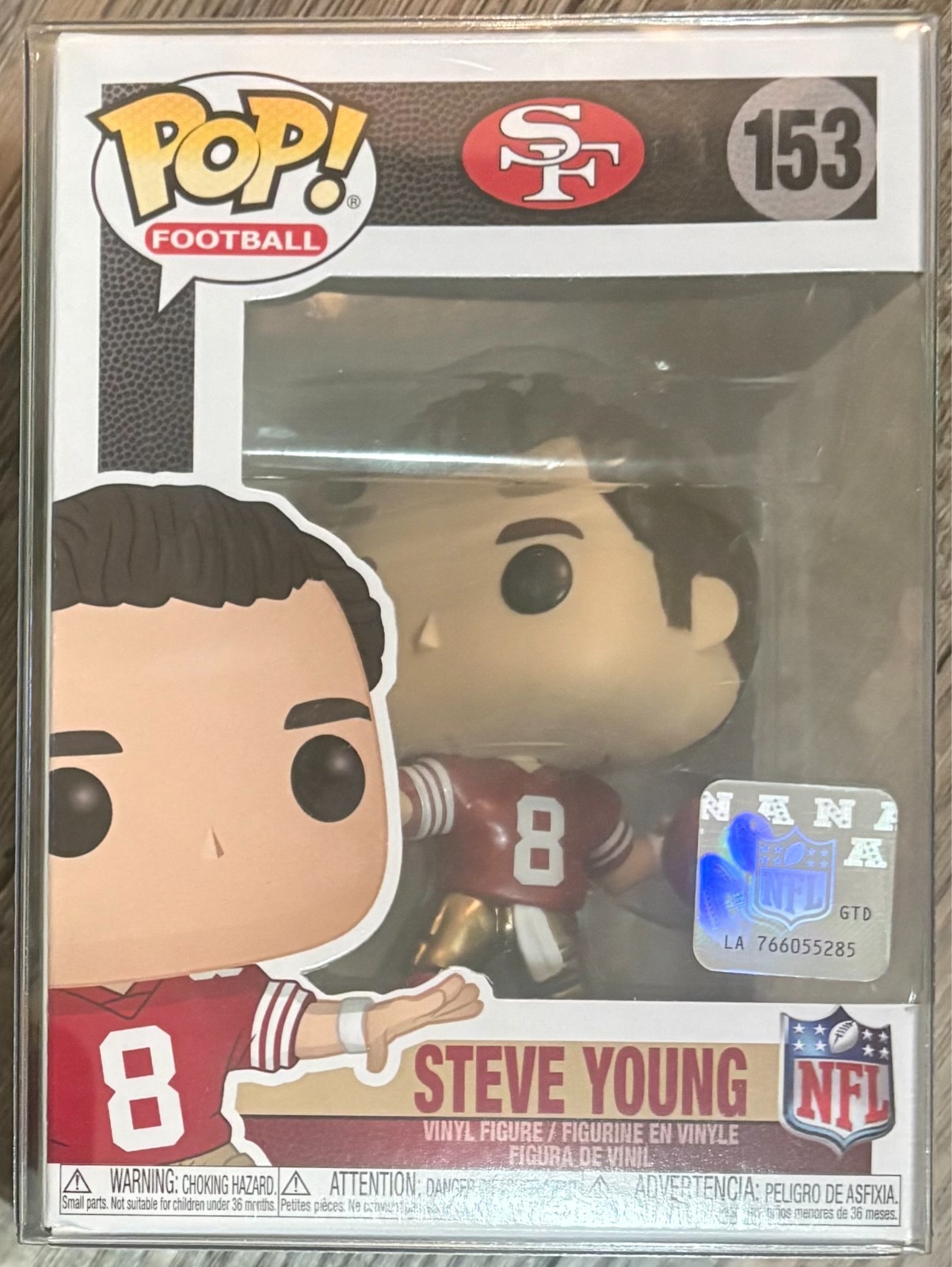 Funko POP Football - Steve Young 153 San Francisco 49ers NFL Funko POP Football - Steve Young 153 San Francisco 49ers NFL