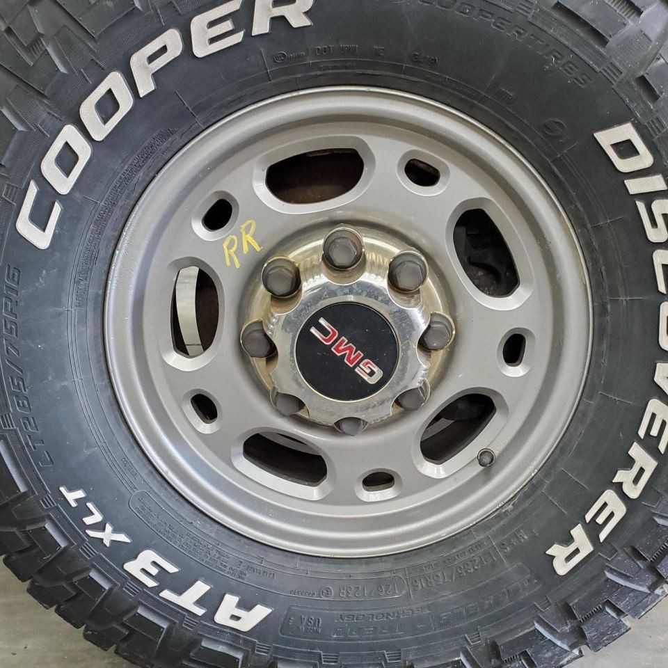 Wheel 16x6-1/2 Aluminum 10 Hole Opt PY0 Fits 99-10 SIERRA 2500 PICKUP 1201690