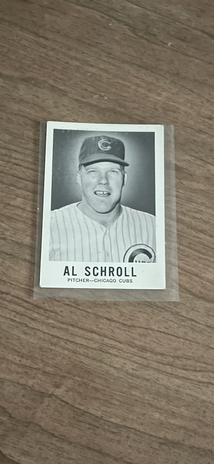 1960 Leaf #95 Al Schroll/Chicago Cubs/ Pitcher- EXC