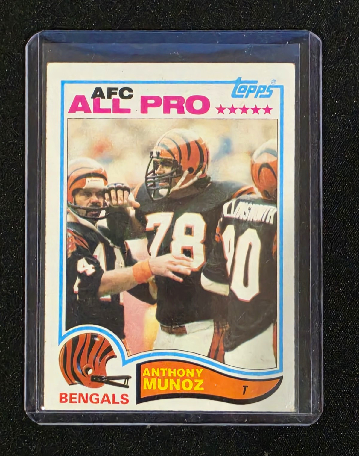 Topps 1982 Anthony Munoz #51 [AFC All Pro] Cincinnati Bengals Football NFL