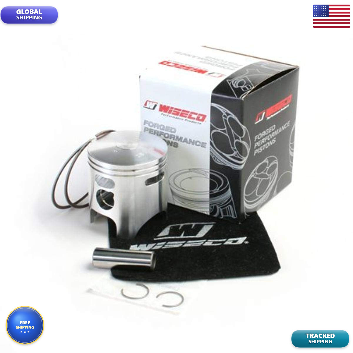 Wiseco 782M04850 Pro-Lite Piston Kit Wiseco 782M04850 Pro-Lite Piston Kit