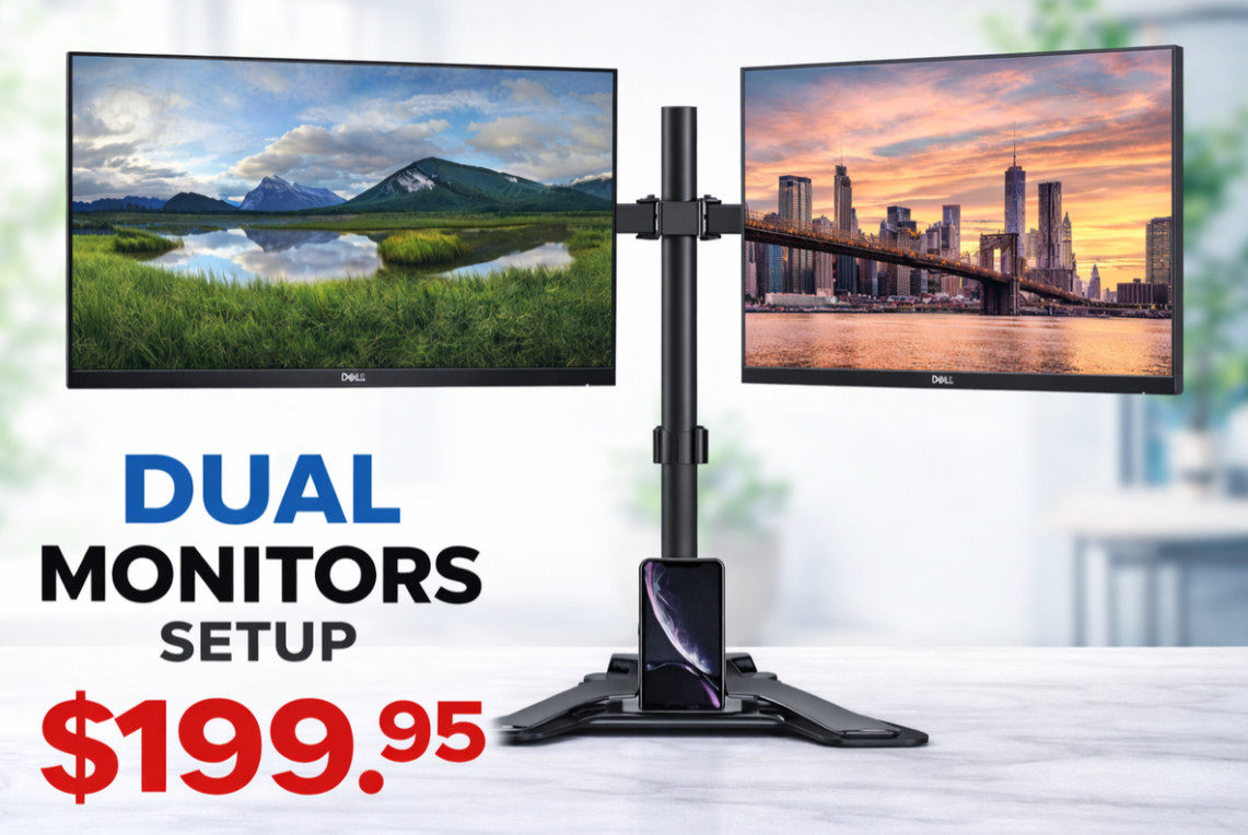 Dell P2219H 22in LCD Monitor Full HD 1920 x 1080 HDMI DP 8 ms 16:9 Widescreen
