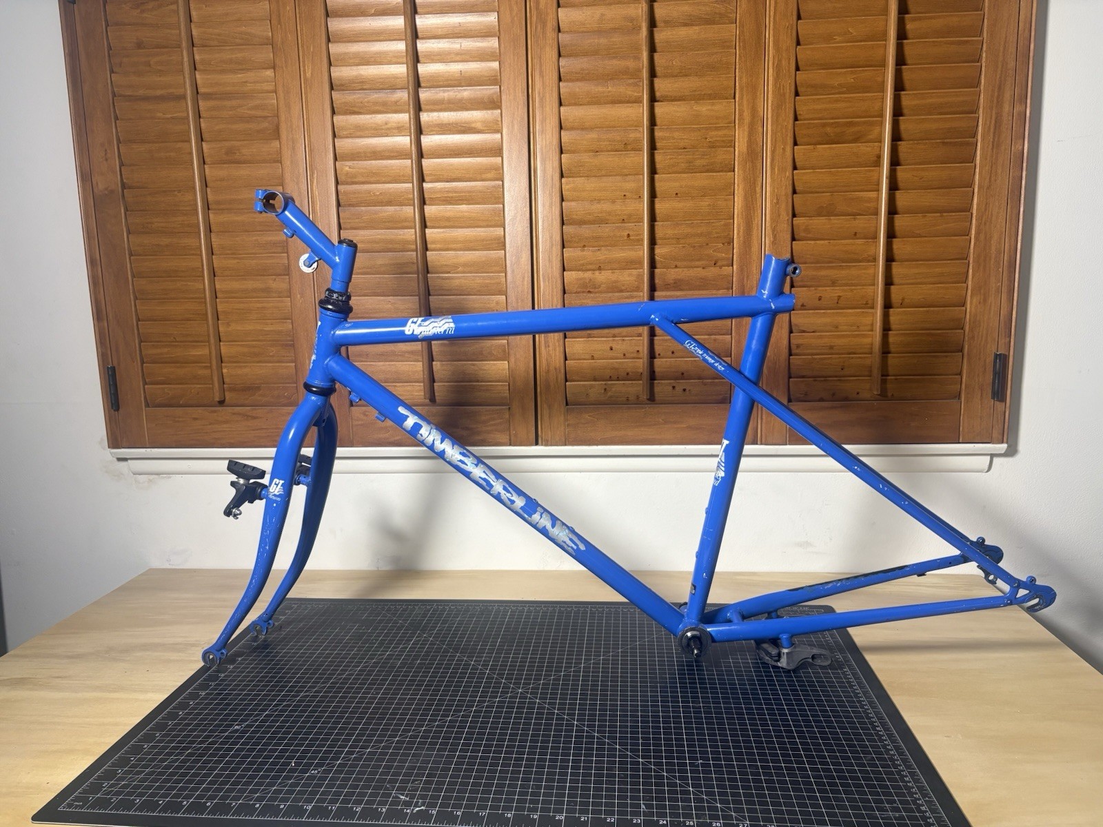 Vintage GT All Terra Timberline 1989 Blue 18in Frame