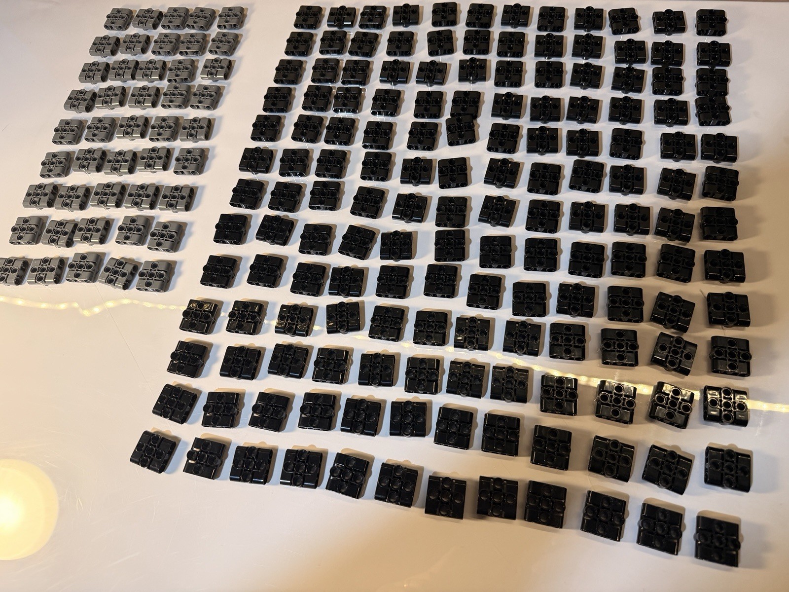 LEGO Technic 39793 Genuine NEW Bulk Lot 201 Pieces Black Dark Bluish Gray