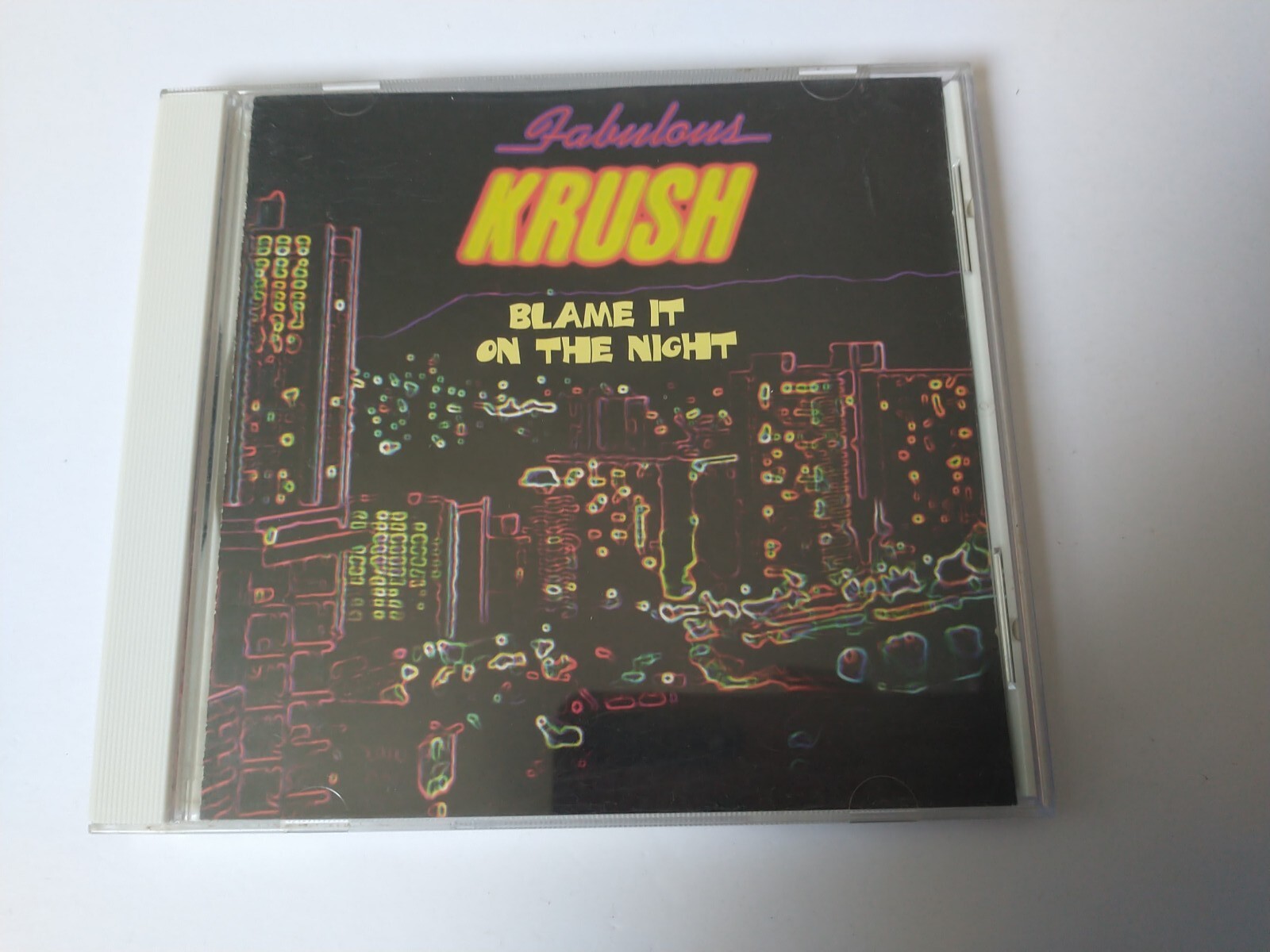 FABULOUS KRUSH - Blame It On The Night ORIGINAL HAWAIIAN CD FABULOUS KRUSH - Blame It On The Night ORIGINAL HAWAIIAN CD