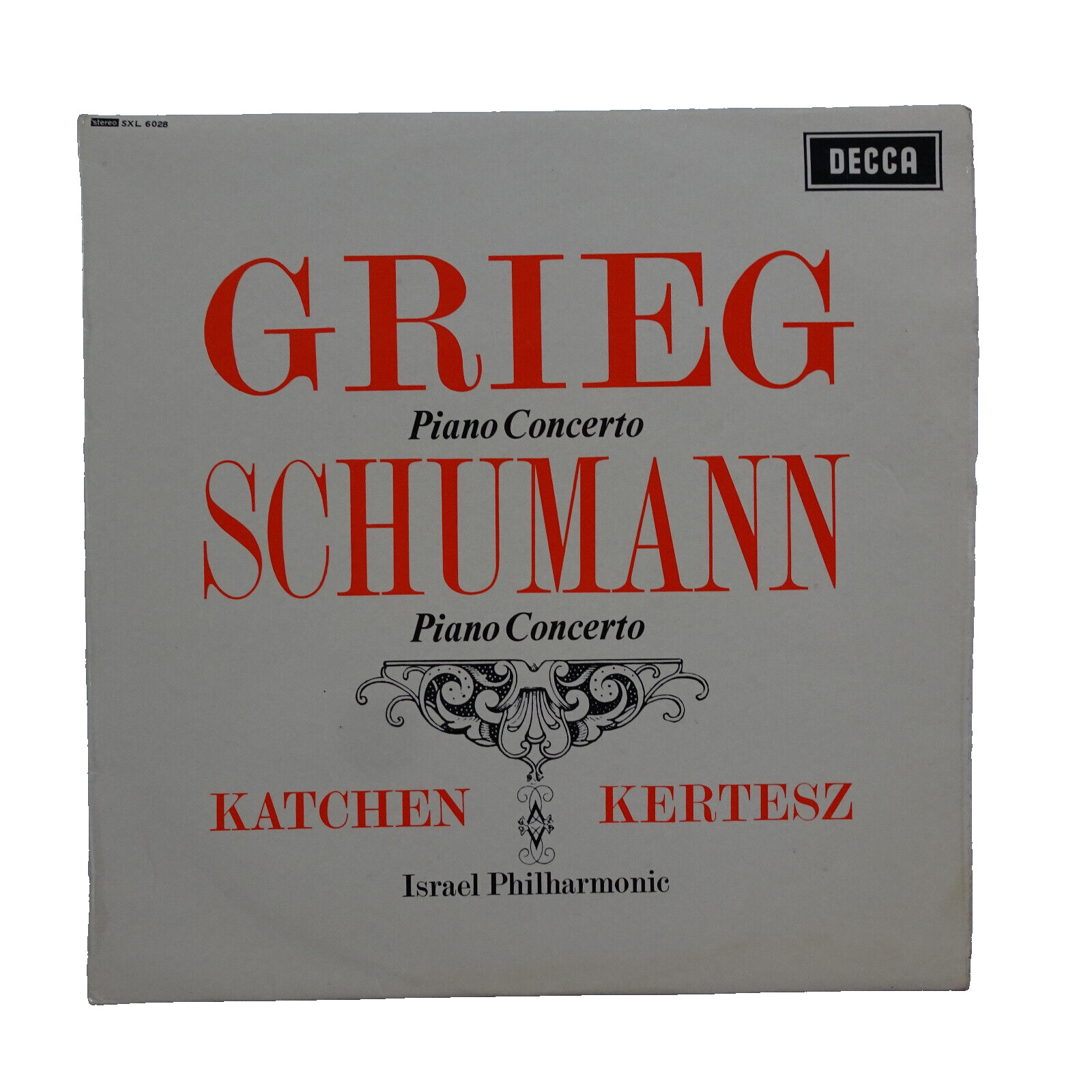 Grieg / Schumann: Piano Concertos - Katchen Decca SXL 6028 WB LP EX/VG+