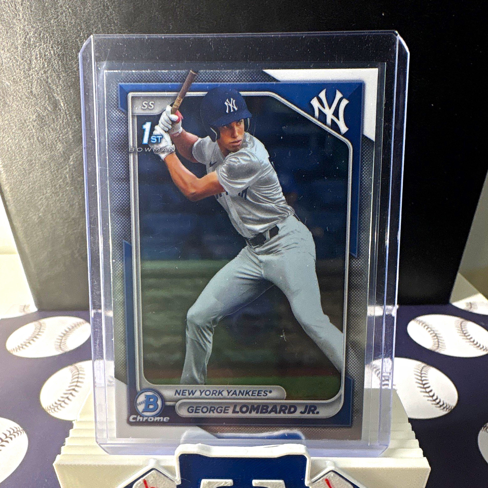 Topps Bowman Chrome 2024 George Lombard Jr. Yankees BCP-79 RC Rookie
