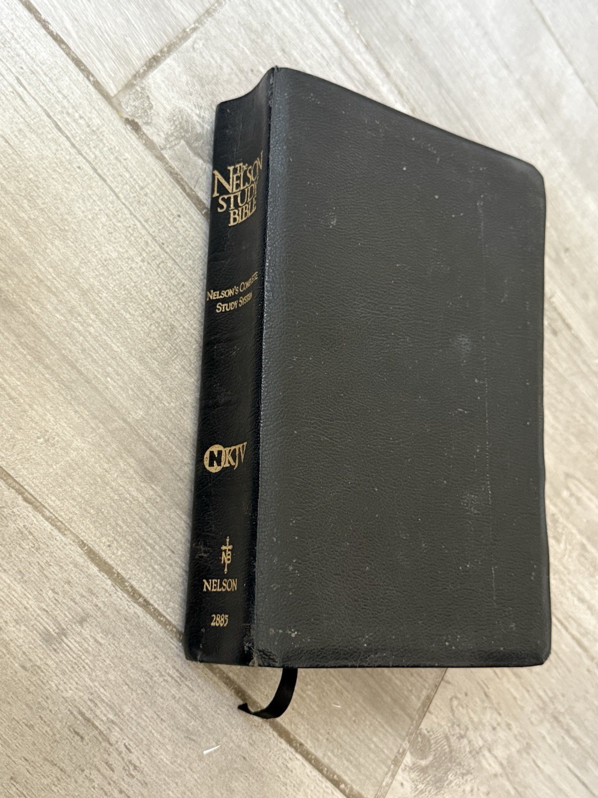 ✝️ The Nelson Study Bible Complete Study System 2885 NKJV Bonded Leather 1997 ✝️ The Nelson Study Bible Complete Study System 2885 NKJV Bonded Leather 1997